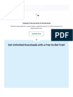 Get Unlimited Downloads With A Free Scribd Trial!: Upload 5 Documents To Download