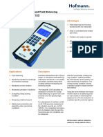 Hoffman Field Balancer MI2100 - en - 0616 - 371-2001