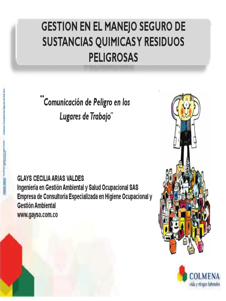 Gestion Integral de Materiales y Residuos PeligrososGCAV2014 PDF | PDF ...