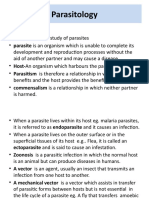 Parasitology: - Introduction
