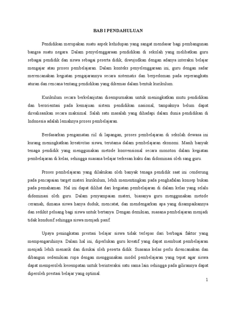 Makalah Model Pembelajaran Jigsaw