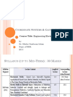 C S & G ' LAW: Course Title: Engineering Electromagnetism