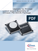 Recommendations For Printed Circuit Board Assembly of Infineon PG-OCCN Package