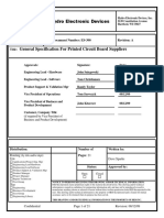 Hydro Electronic Devices: Date: 8-12-2009 HED Document Number: ES-300 Revision: A