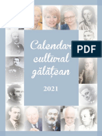 Calendar Cultural Gălățean 2021