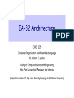 IA-32 Architecture Instruction Cycle & Registers