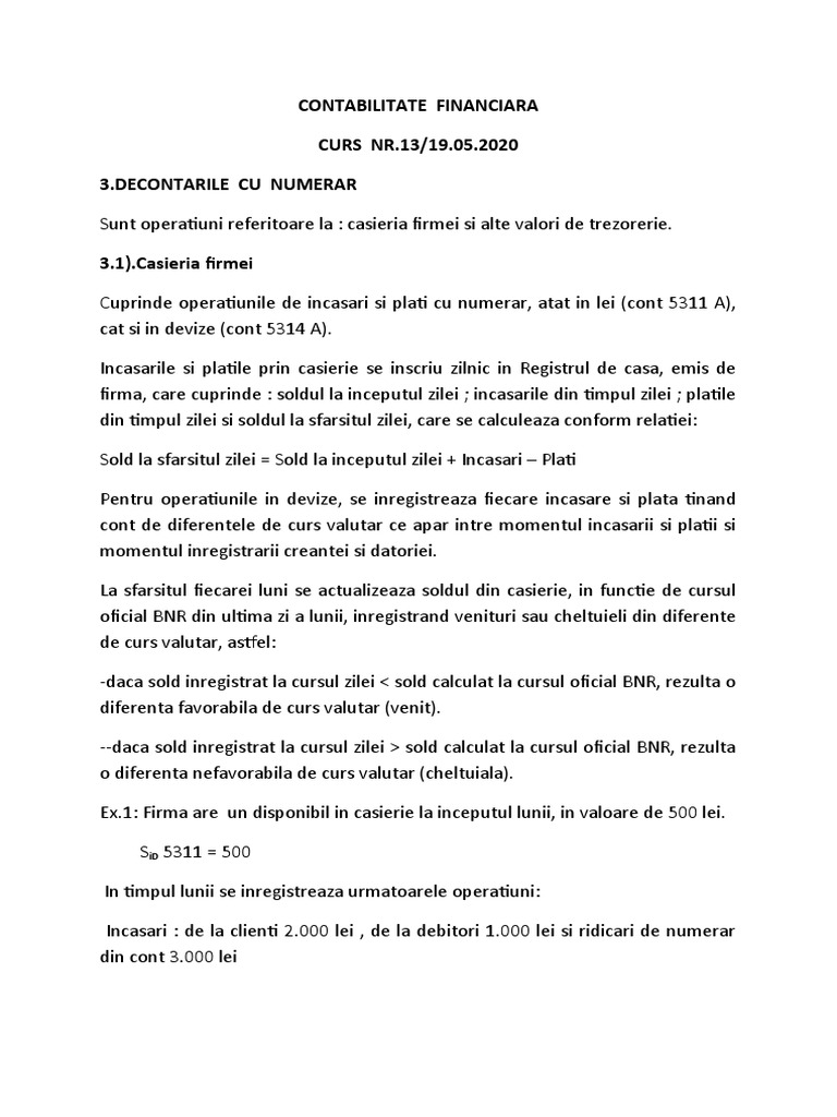 Contab Fin C13 | PDF