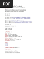 My Notes On PMP (Formulas) : Earned Value Analysis