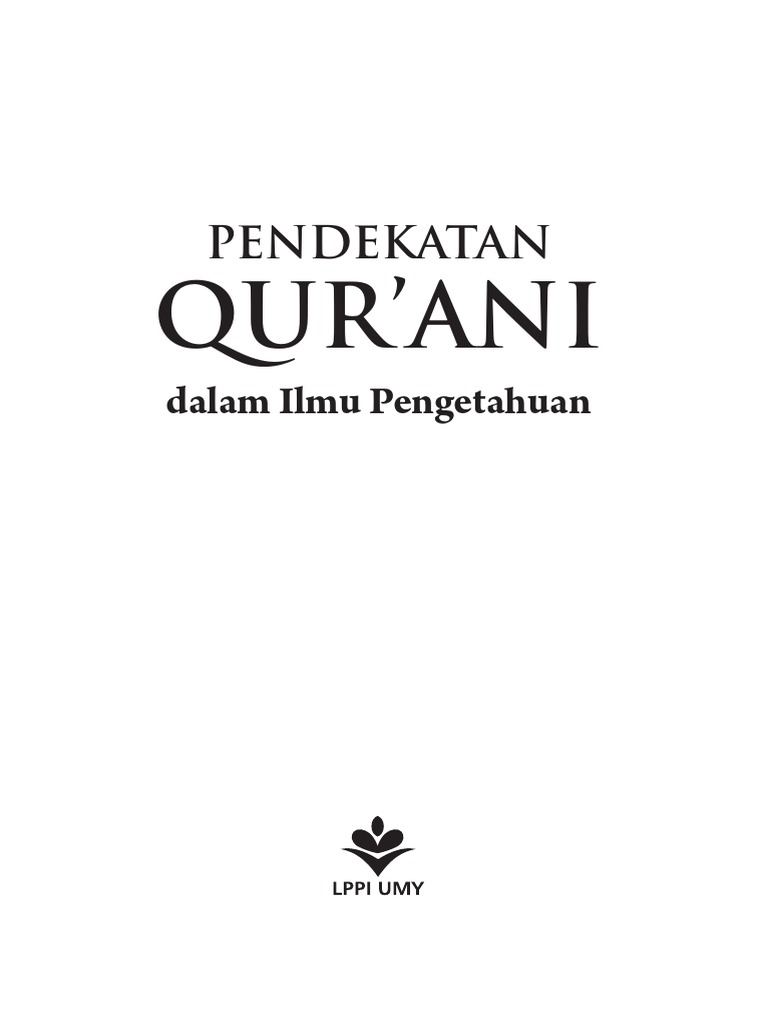 Pendekatan Qurani E Book Pdf Pdf