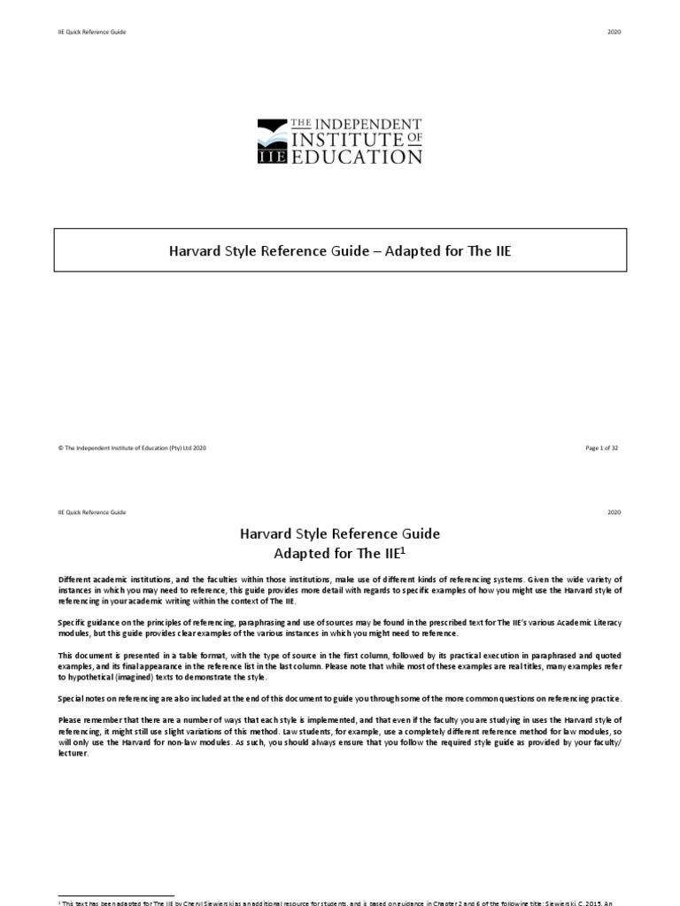 IIE Reference Guide 2020 | PDF | Newspapers | E Books