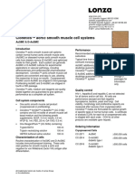 Clonetics™ Aortic Smooth Muscle Cell Systems: Aosmc & D-Aosmc