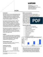 Poietics™ CD14+ Monocytes: Media Recommendations