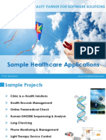 Sample Healthcare Applications: Your Quality Parner For Software Solutions