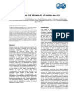 Improving The Reliability of Subsea Valves