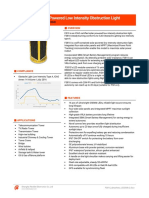 FS810 Solar Powered Low Intensity Obstruction Light - Datasheet - v202008v2