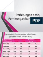 11.perhitungan Dosis, Perhitungan Bahan Obat