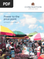 Nigerian Consumer Report Power To The Price Point