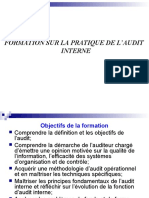 Formation Pratique Sur LAudit Interne 1