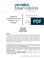 Avaliacao de Competencias de Literacia M PDF