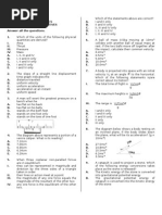 1988 - Ssce Physics