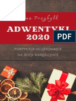 Adwentyki 2020. Poetyckie Oczekiwanie Na Boże Narodzenie