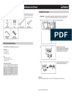 ZS-540TY Spindle Unit Installation and Replacement Manual: Included Items Installation Procedure