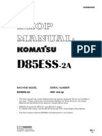D85ESS-2A Shop Manual Sections