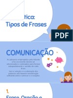Gramática-Tipos-de-Frases (Lingua Portuguesa)