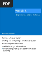 Implementing Failover Clustering