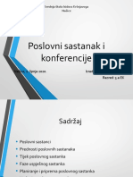 Poslovni Sastanak I Konferencije