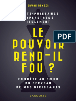 Le Pouvoir Rend-Il Fou - Erwan Devèze PDF