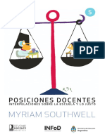 5 Posiciones Docentes Myriam Southwell PDF