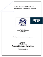 2018-19 F.Y. B.Voc. Accounting and Taxation