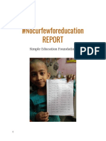 #Nocurfewforeducation: Simple Education Foundation