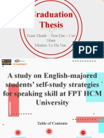 Graduation Thesis: Xuan Thanh - Tien Duc - Cao Nhan Mentor: Le Ha Van