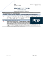 San Marino Unified School District  March 2021 Parcel Tax Ballot Statement