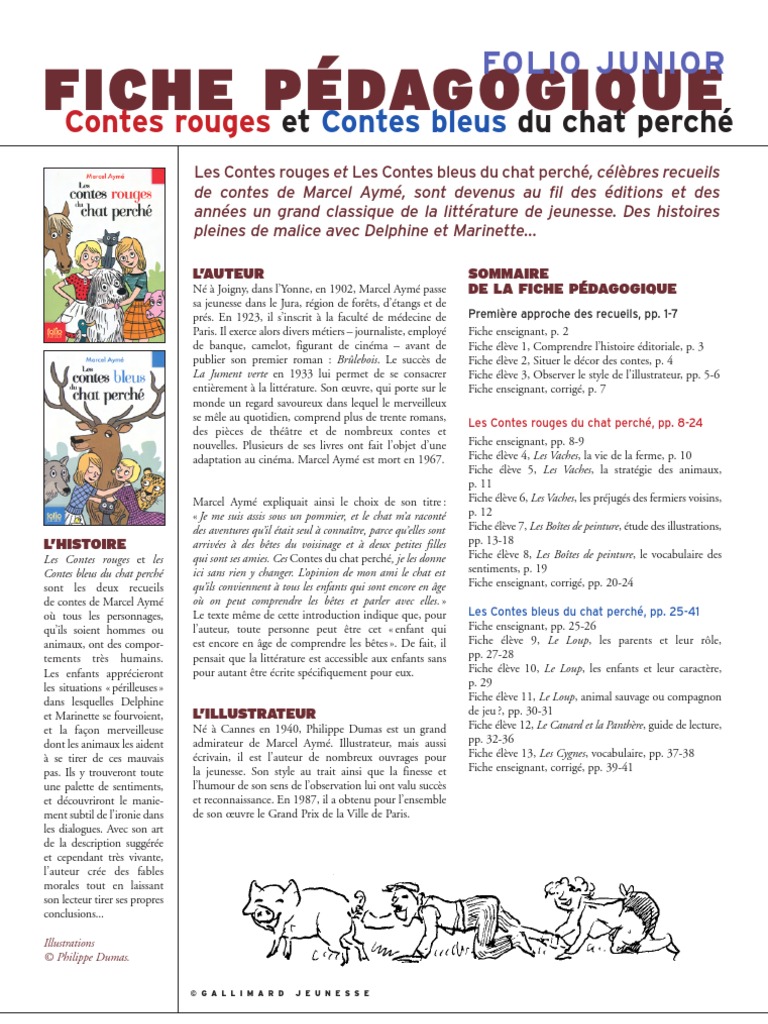 Contes Du Chat Perche Chats