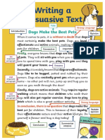 Au L 53230 Writing A Persuasive Text Display Poster PDF