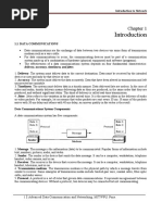 1.1 Data Communications: Delivery, Accuracy, Timeliness, and Jitter