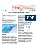 Full Touchdown Autorotation Training: Airmanship Bulletin