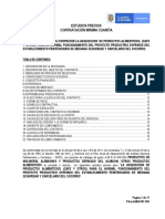 Estudio Previo Minima Cuantia de Cafe y Otros PDF