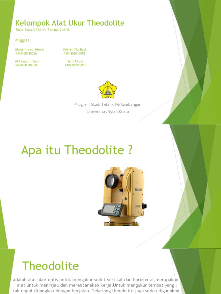 Theodolite PDF
