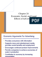 Economic, Social, and Legal Effects of Advertising