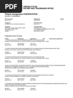 D&A: 25092019 Patent Assignment 050500/0236 Security Agreement