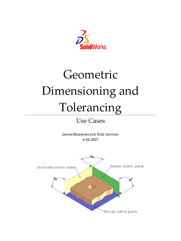GD&T Use Cases by James Meadows | PDF | Engineering Tolerance | Screw