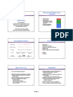 Physical and Datalink Layers: 3 Lectures: Analog Signal