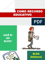 Blog Como Herramienta Educativa