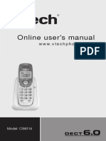 Manual de Usuario Telf Inalambrico VTech DECT 6.0 CS6114
