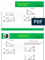 Ejercicios de Triangulos Notables para Segundo de Secundaria