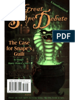 The Great Snape Debate The Case For Snapes Guilt PDF